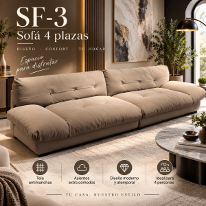 Sofá anti manchas SF-3