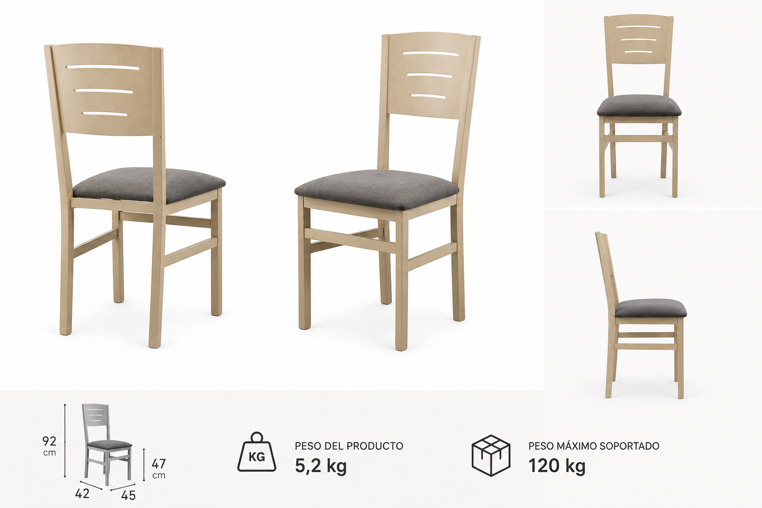 Silla Andalucía MD-32