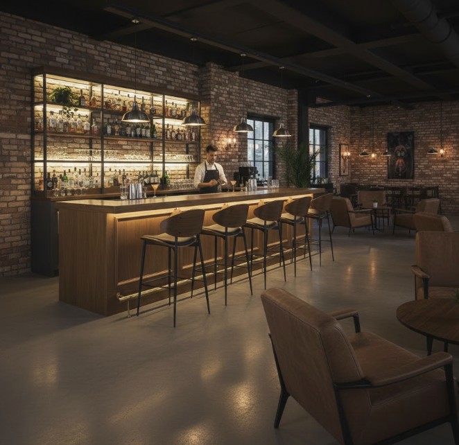 Taburete elegante de bar 101