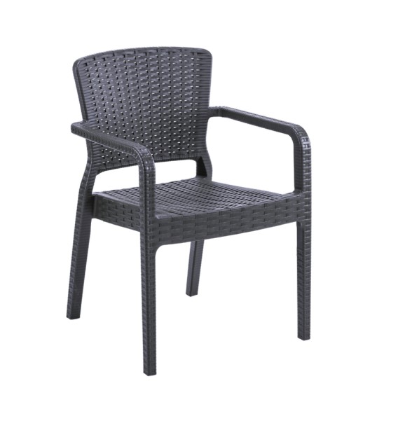 Silla exterior con reposabrazos RRO-2