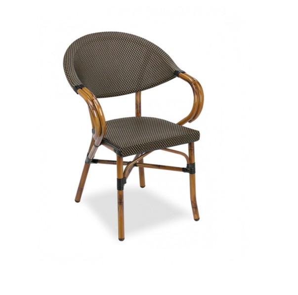 Silla exterior reposabrazos RRO-262